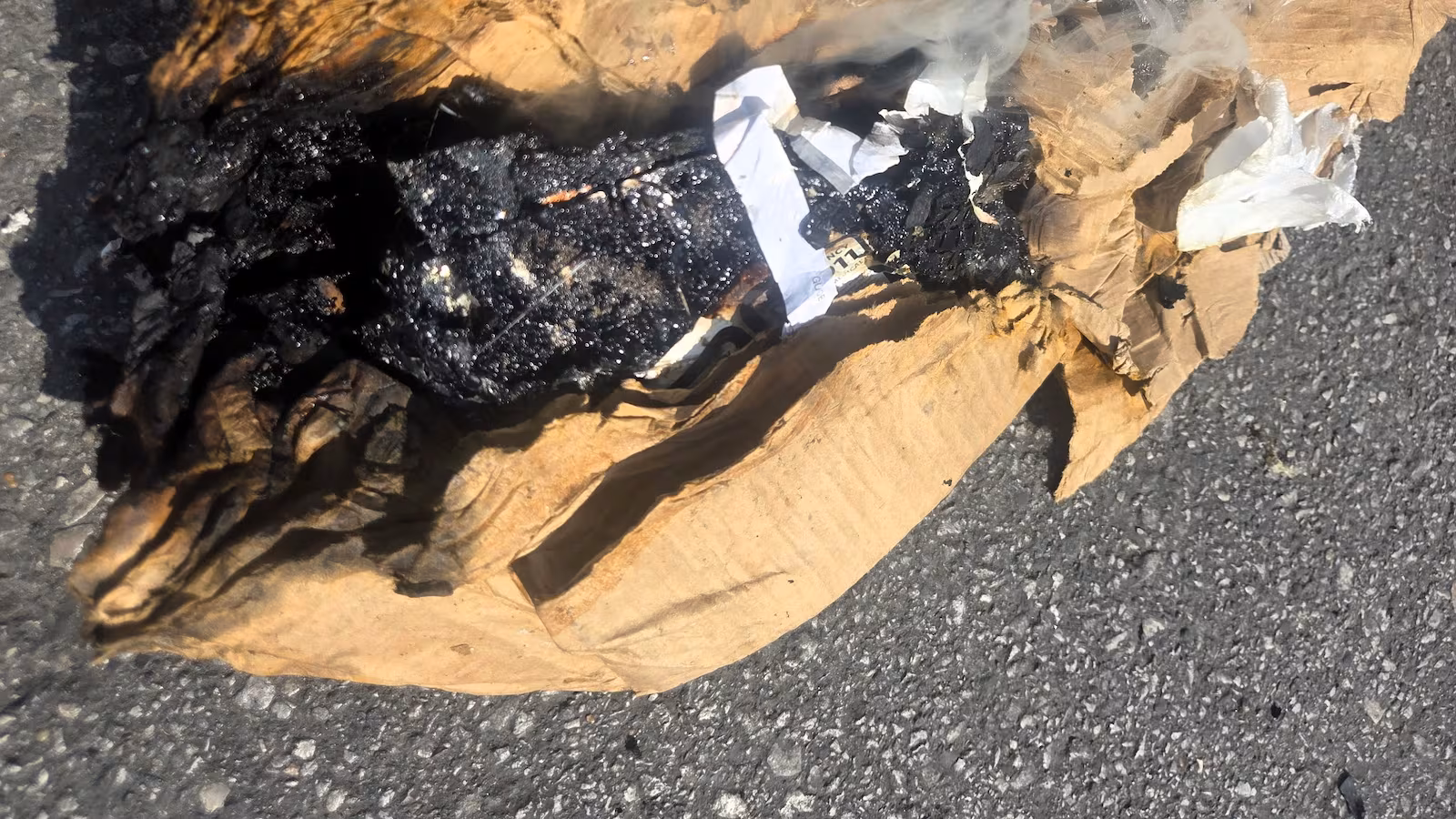Battery Tossed In Recyclables Sparked Fire